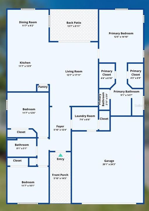 For Sale: $445,000 (3 beds, 2 baths, 1571 Square Feet)