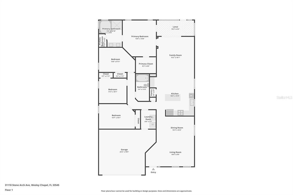 En Venta: $349,999 (4 camas, 2 baños, 1980 Pies cuadrados)