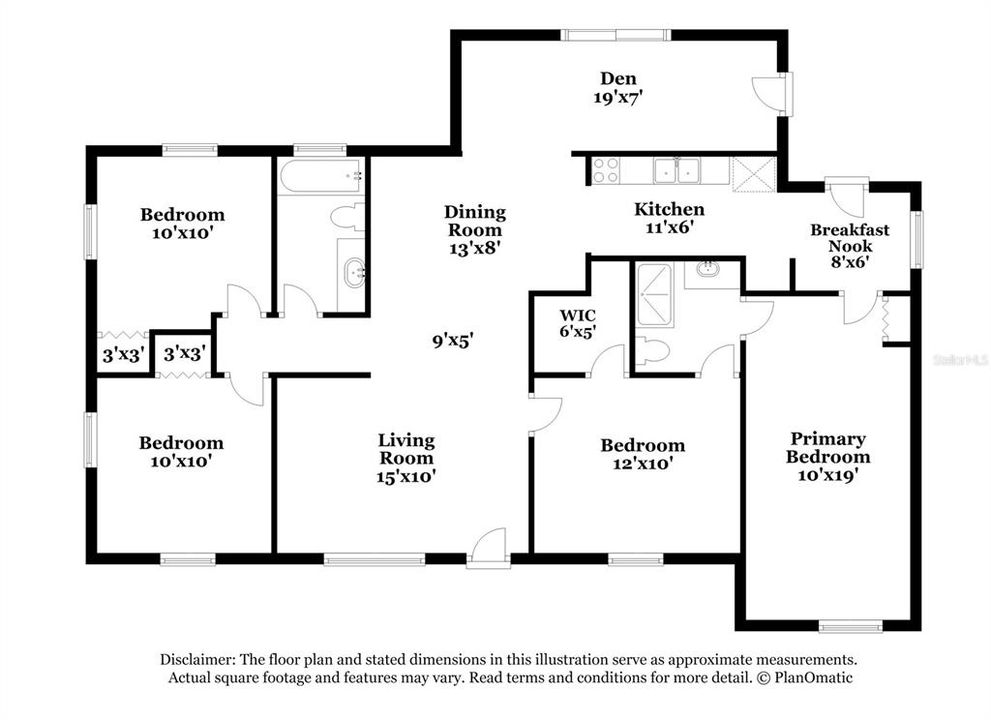 For Rent: $1,985 (4 beds, 2 baths, 1581 Square Feet)