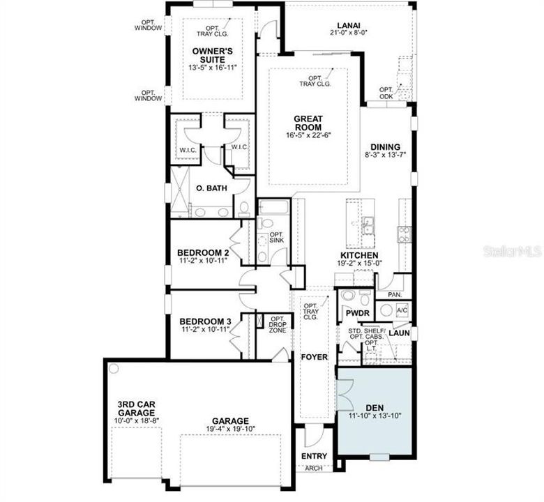 На продажу: $677,990 (3 спален, 2 ванн, 2336 Квадратных фут)