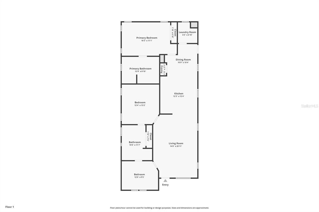 待售: $249,000 (3 贝兹, 2 浴室, 1514 平方英尺)