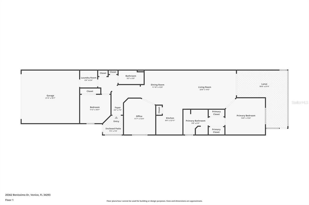 На продажу: $320,000 (2 спален, 2 ванн, 1572 Квадратных фут)