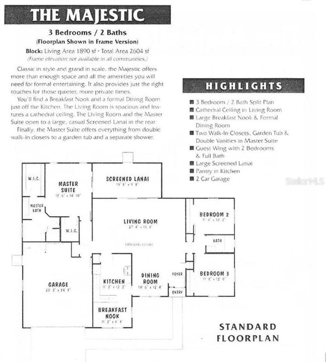 For Sale: $275,000 (3 beds, 2 baths, 2041 Square Feet)
