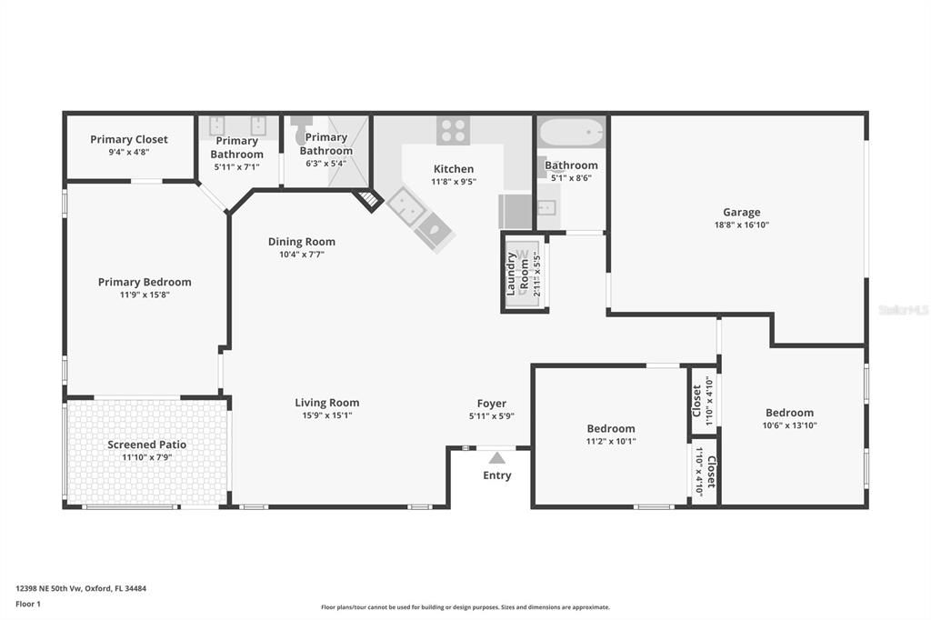 合同活跃: $215,000 (3 贝兹, 2 浴室, 1342 平方英尺)