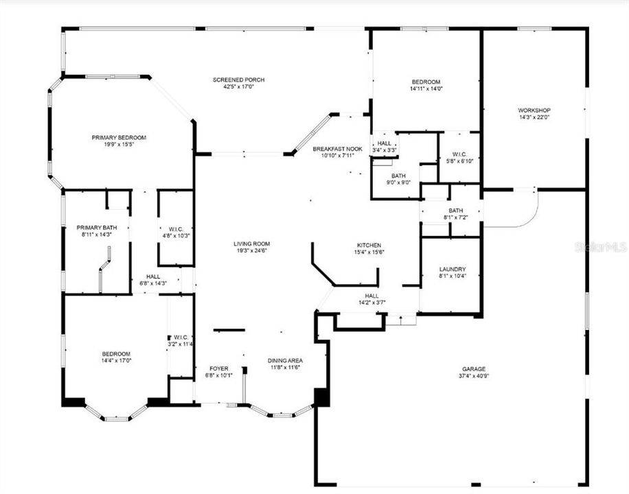 На продажу: $549,000 (3 спален, 3 ванн, 2484 Квадратных фут)