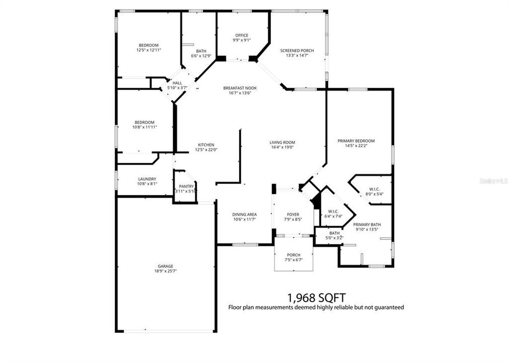 На продажу: $325,000 (3 спален, 2 ванн, 1968 Квадратных фут)