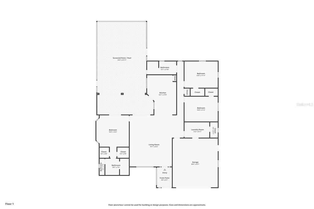 For Sale: $375,000 (3 beds, 2 baths, 1899 Square Feet)