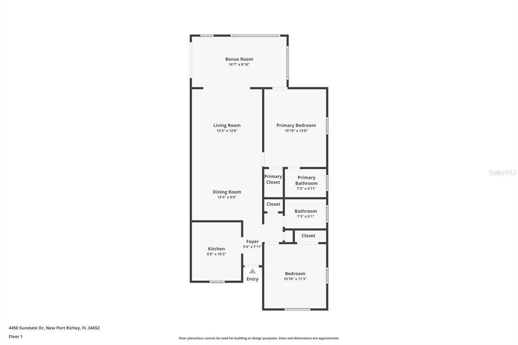 На продажу: $135,000 (2 спален, 2 ванн, 1050 Квадратных фут)