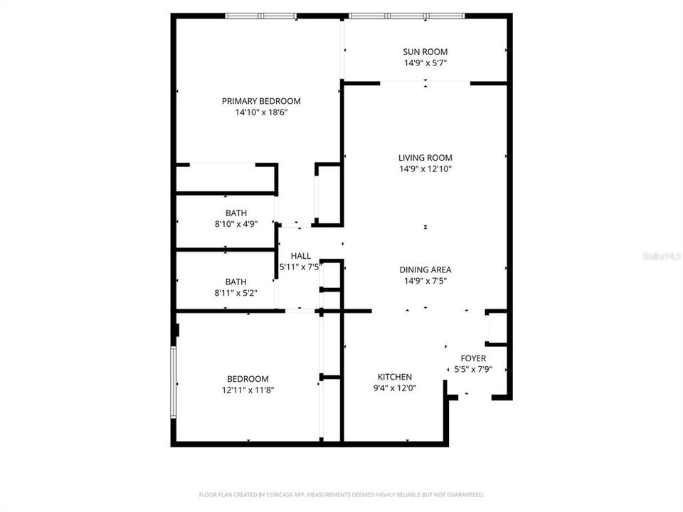 На продажу: $249,900 (2 спален, 2 ванн, 1050 Квадратных фут)