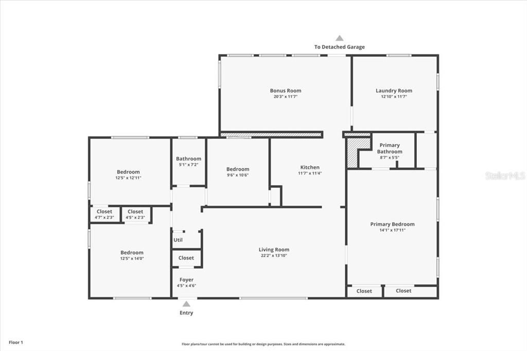 For Sale: $300,000 (3 beds, 2 baths, 1852 Square Feet)