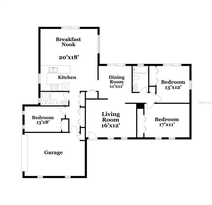 For Rent: $1,870 (3 beds, 2 baths, 1506 Square Feet)