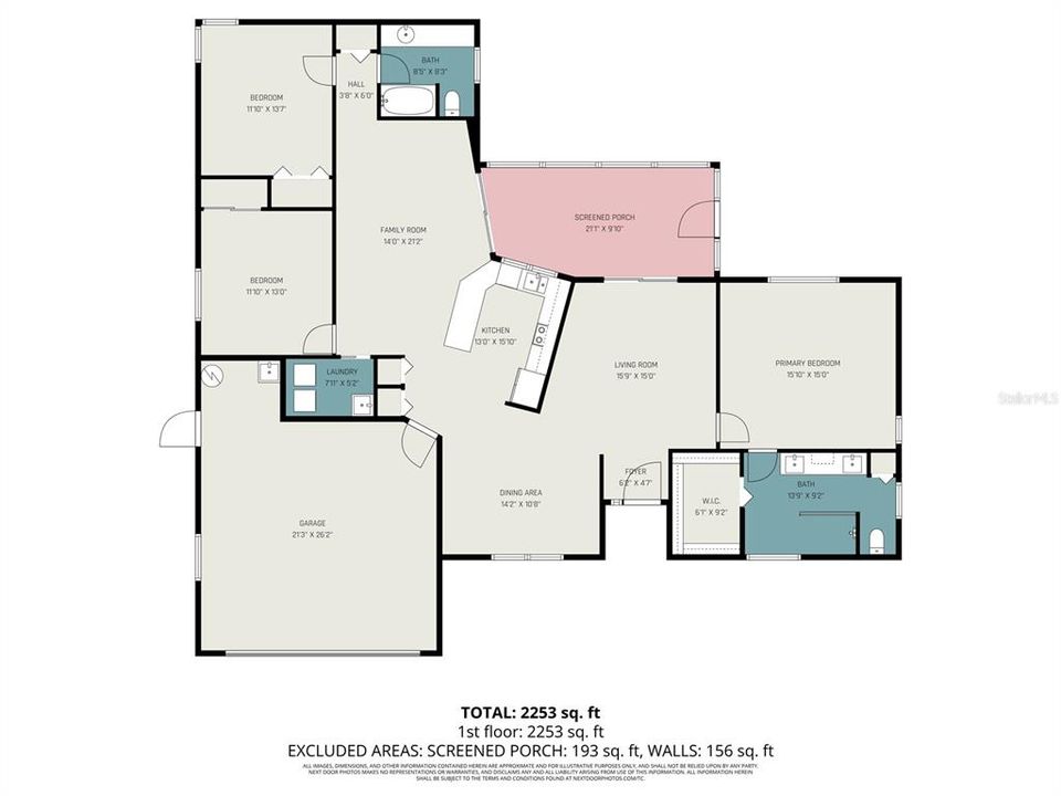 For Sale: $499,900 (3 beds, 2 baths, 2224 Square Feet)