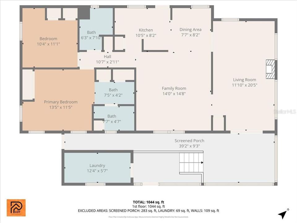 На продажу: $169,900 (2 спален, 2 ванн, 966 Квадратных фут)