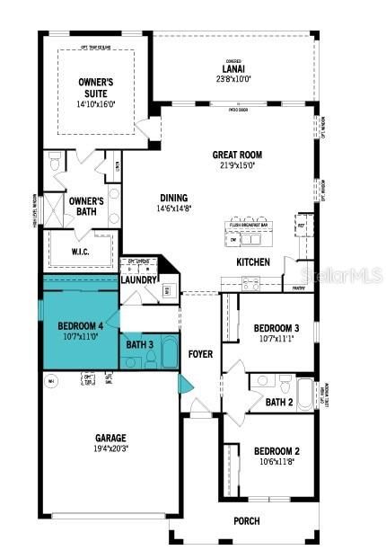 For Sale: $419,704 (4 beds, 3 baths, 2005 Square Feet)