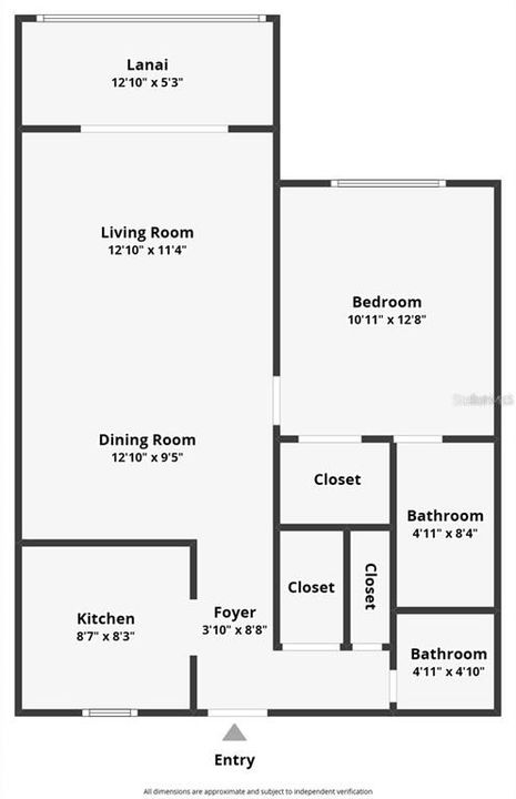 На продажу: $159,000 (1 спален, 1 ванн, 680 Квадратных фут)