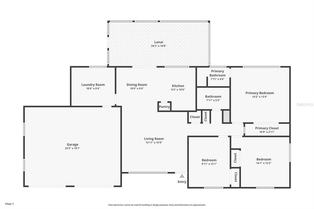 For Sale: $239,000 (2 beds, 2 baths, 1370 Square Feet)