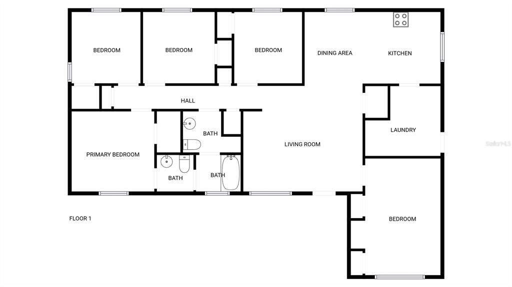 For Sale: $316,000 (4 beds, 2 baths, 1344 Square Feet)