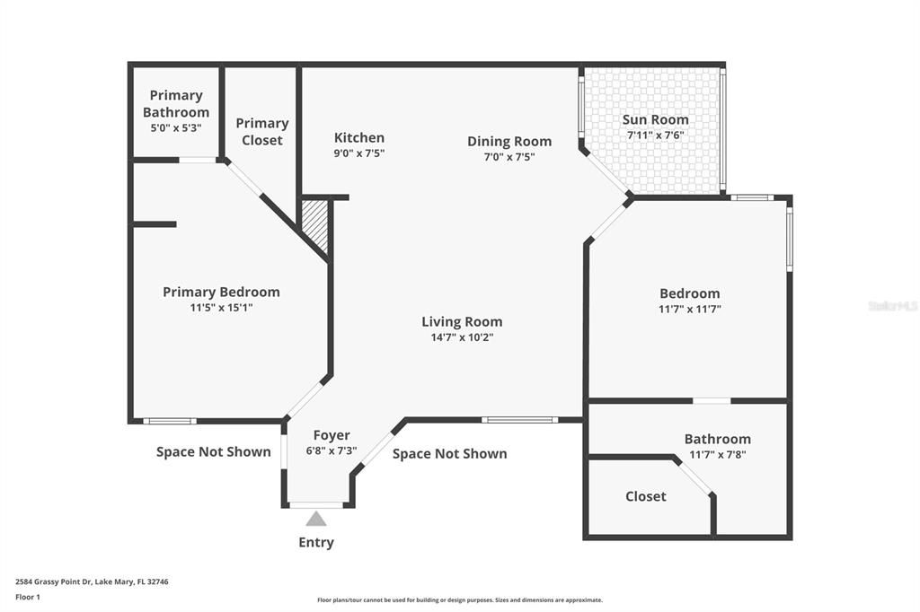 For Sale: $180,000 (2 beds, 2 baths, 947 Square Feet)