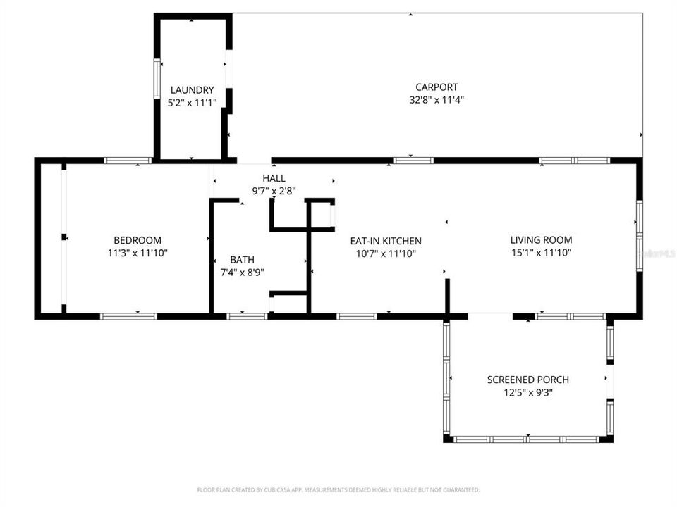For Sale: $59,000 (1 beds, 1 baths, 576 Square Feet)