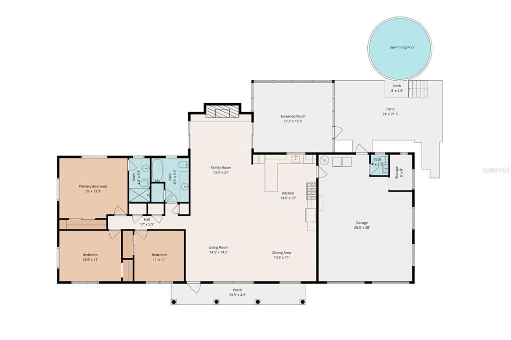 For Sale: $435,000 (3 beds, 2 baths, 1826 Square Feet)