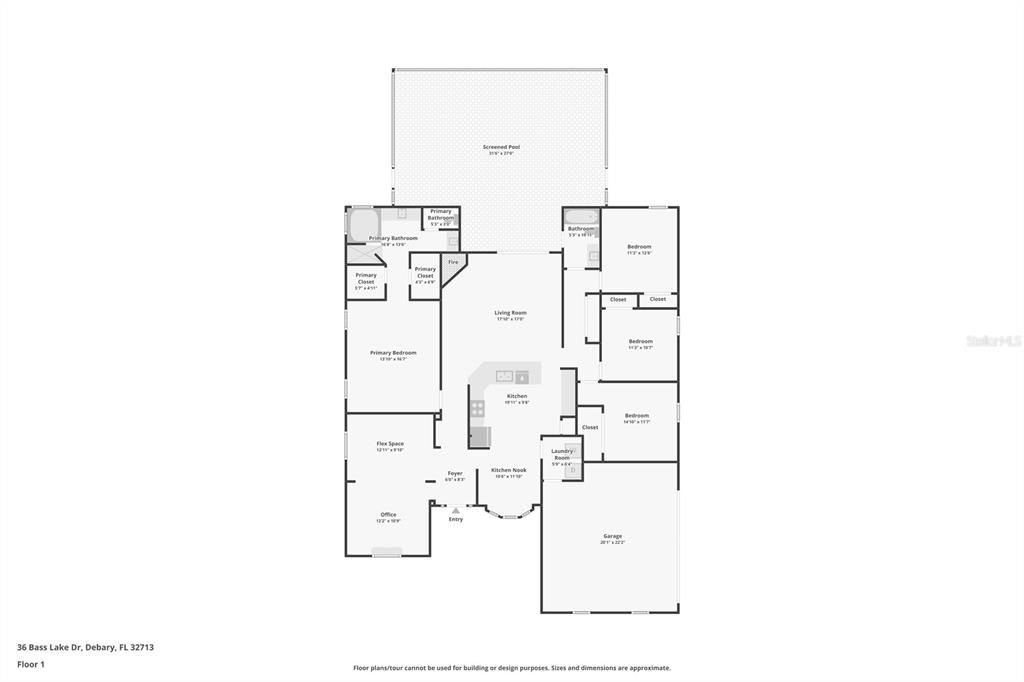 На продажу: $475,000 (4 спален, 2 ванн, 2240 Квадратных фут)