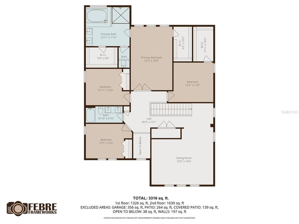 For Sale: $685,000 (5 beds, 3 baths, 3316 Square Feet)