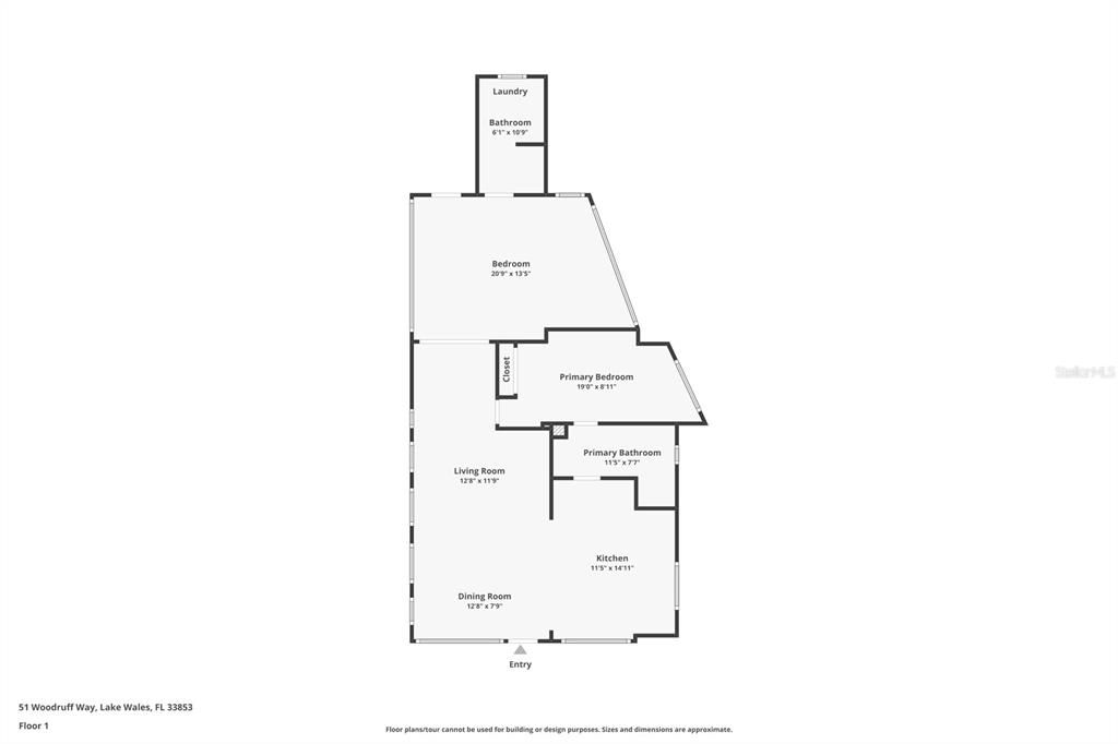 For Sale: $120,000 (2 beds, 2 baths, 878 Square Feet)