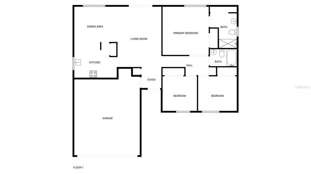 For Sale: $326,000 (3 beds, 2 baths, 1217 Square Feet)