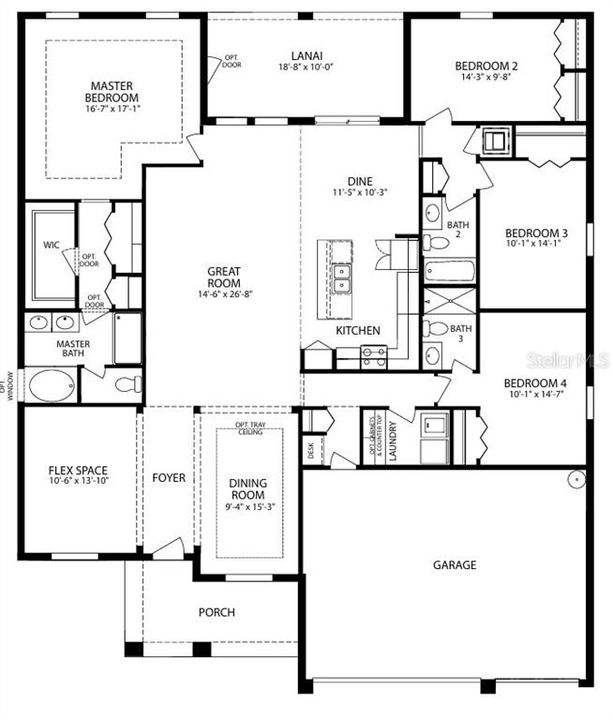 For Sale: $399,900 (4 beds, 3 baths, 2435 Square Feet)