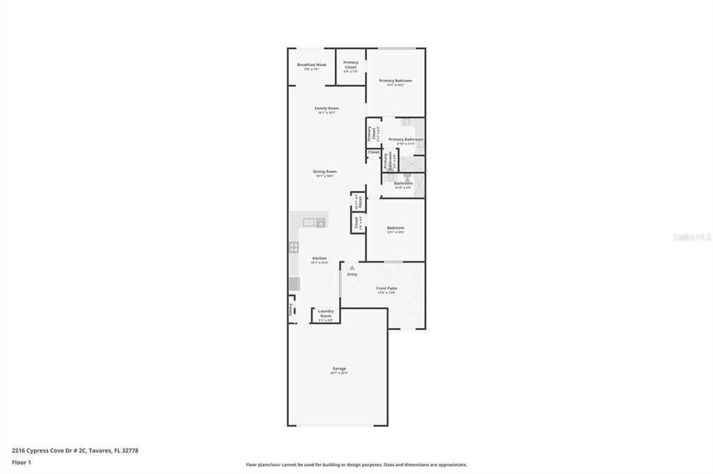 На продажу: $325,000 (2 спален, 2 ванн, 1524 Квадратных фут)