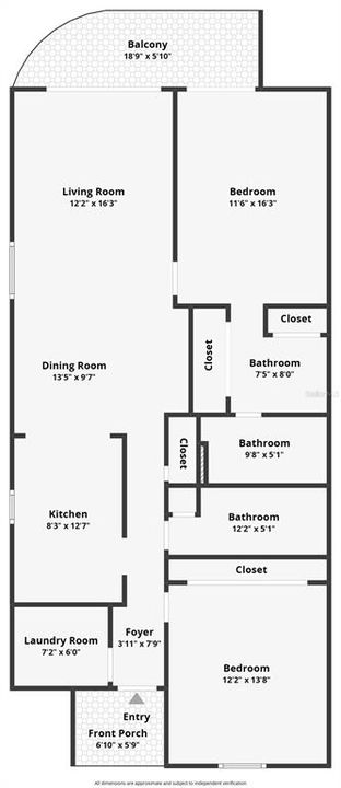 For Sale: $235,000 (2 beds, 2 baths, 1275 Square Feet)