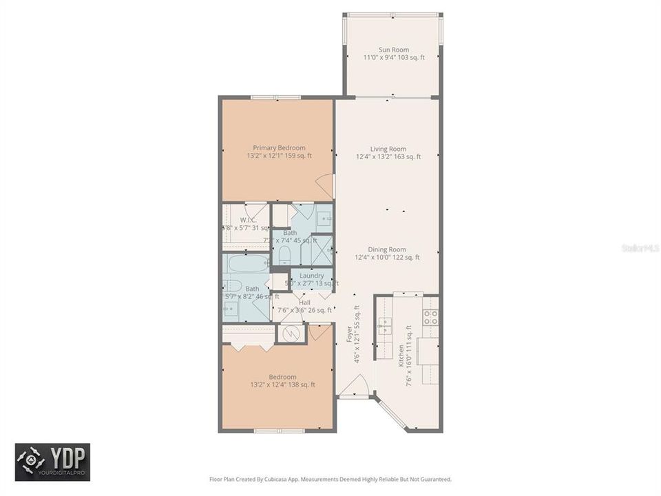 For Sale: $169,900 (2 beds, 2 baths, 995 Square Feet)