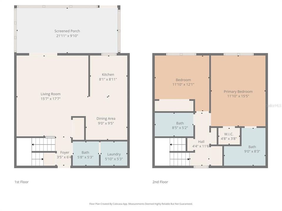 For Sale: $220,000 (2 beds, 2 baths, 1180 Square Feet)