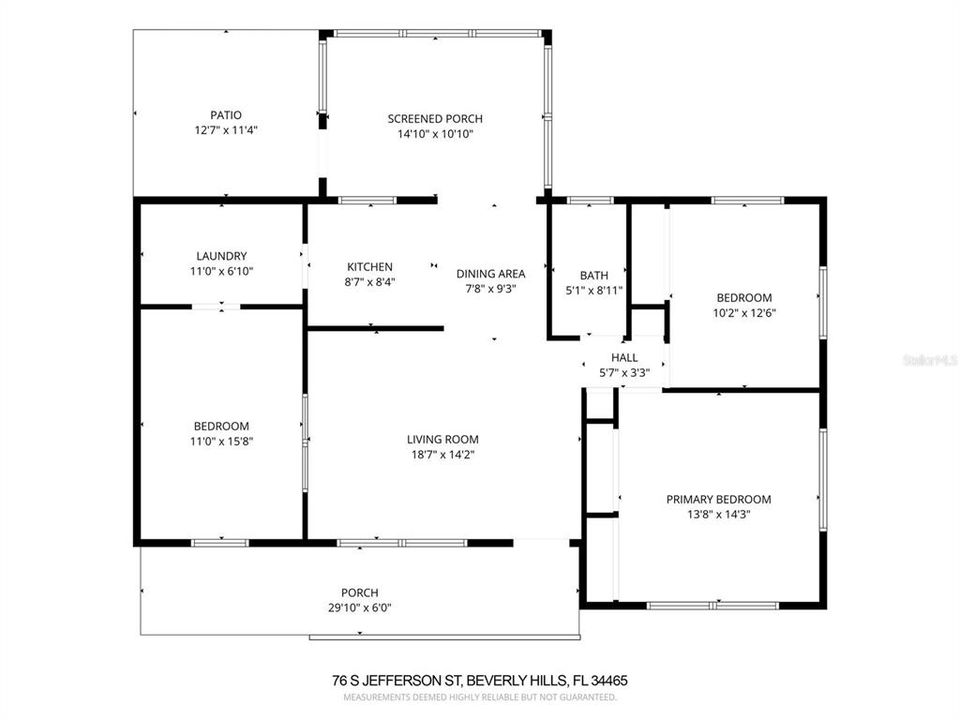 待售: $155,900 (3 贝兹, 1 浴室, 1288 平方英尺)