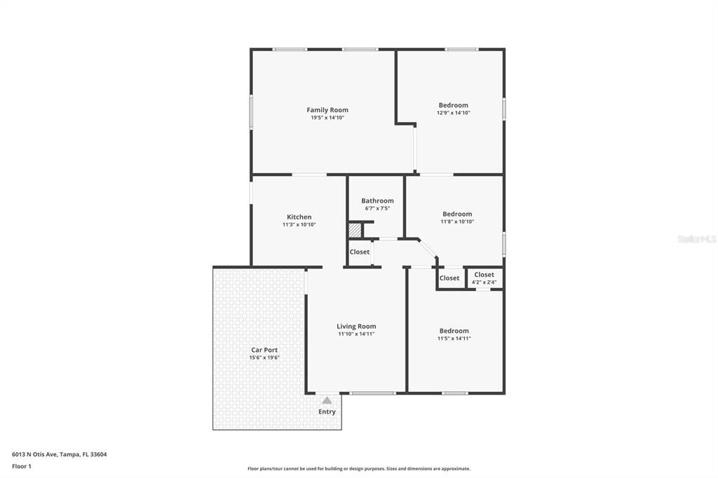 For Rent: $2,175 (3 beds, 1 baths, 1170 Square Feet)