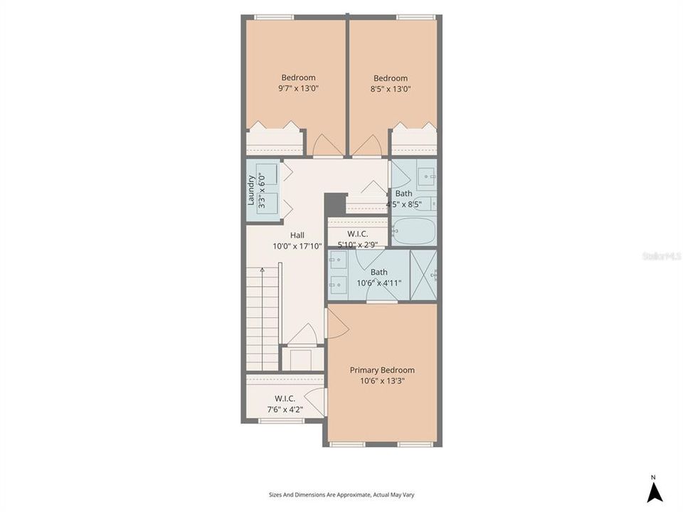 В аренду: $2,100 (3 спален, 2 ванн, 1405 Квадратных фут)