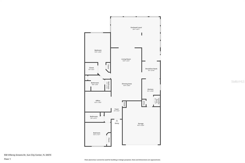 На продажу: $340,000 (2 спален, 2 ванн, 2014 Квадратных фут)