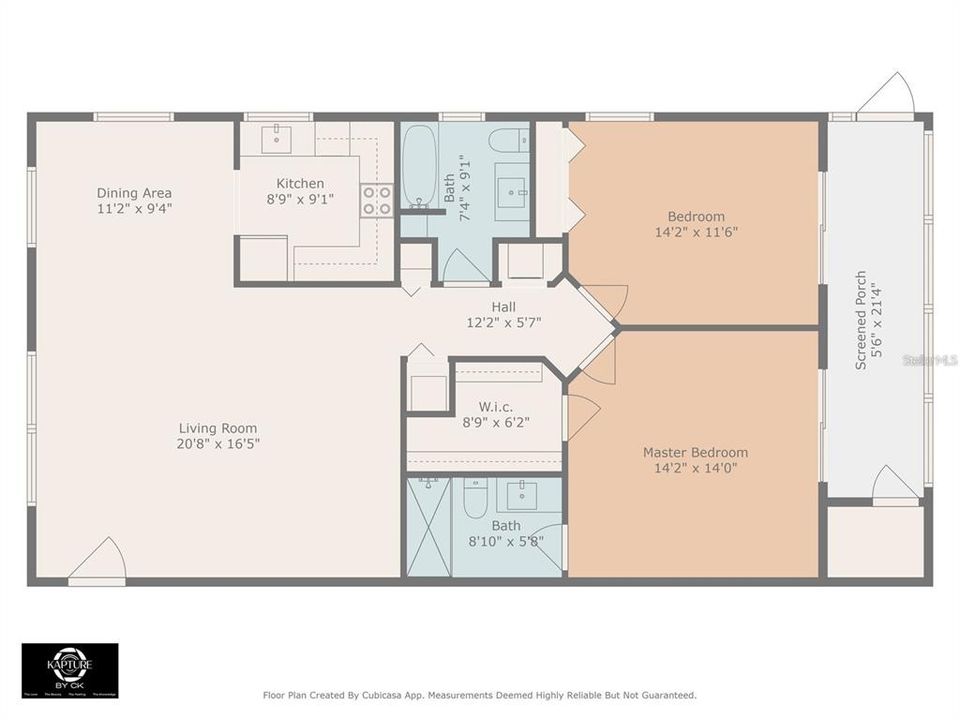 For Rent: $2,100 (2 beds, 2 baths, 1100 Square Feet)