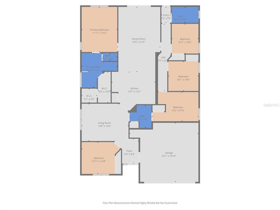 For Sale: $450,000 (5 beds, 3 baths, 1960 Square Feet)