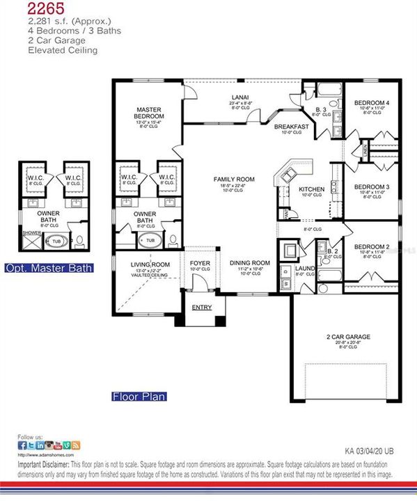 For Sale: $372,550 (4 beds, 3 baths, 2281 Square Feet)