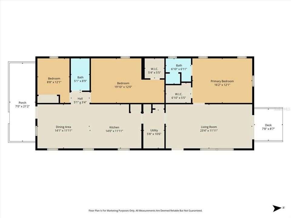 待售: $225,000 (3 贝兹, 2 浴室, 1560 平方英尺)