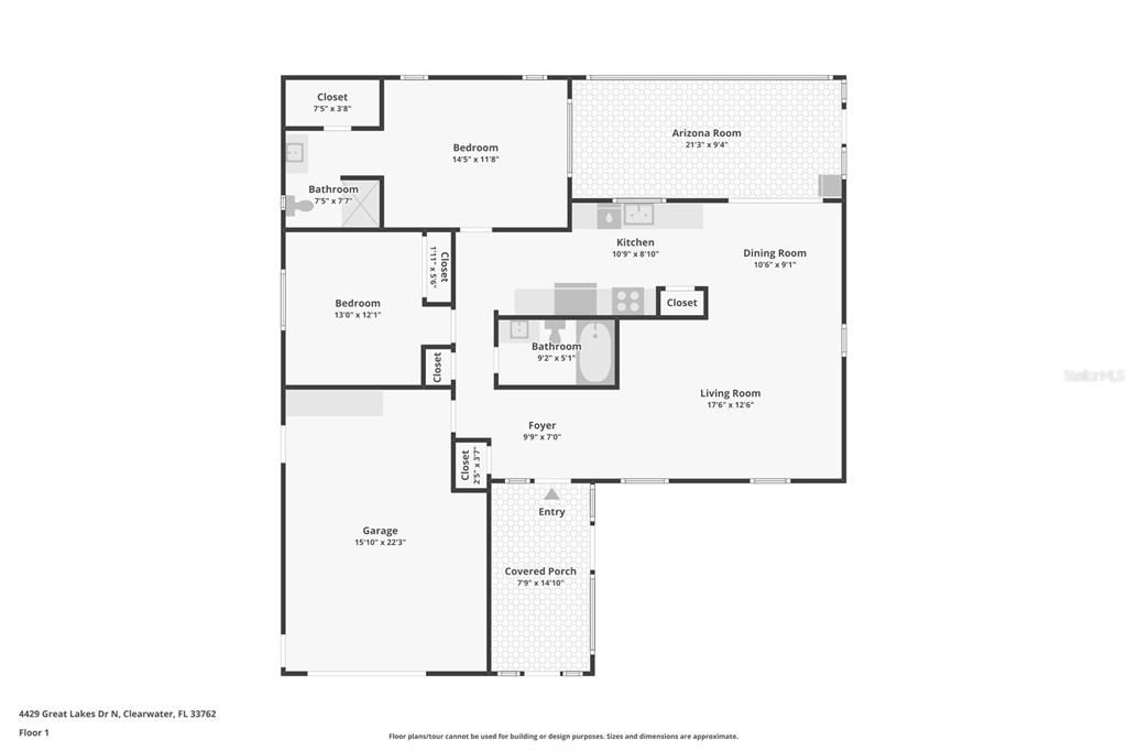 En Venta: $299,900 (2 camas, 2 baños, 1410 Pies cuadrados)