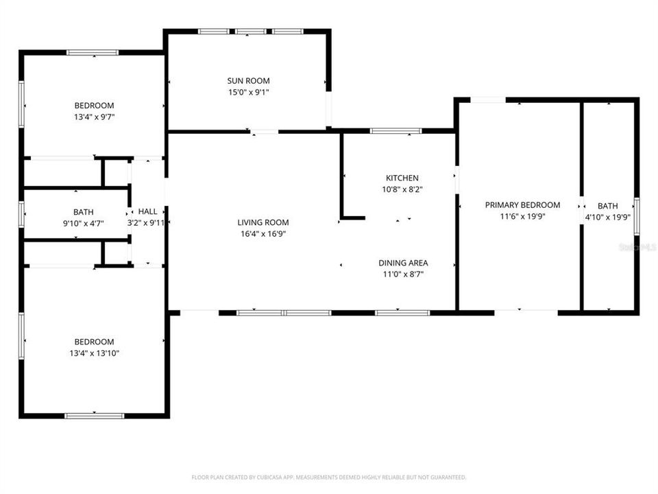 На продажу: $269,000 (2 спален, 2 ванн, 1507 Квадратных фут)
