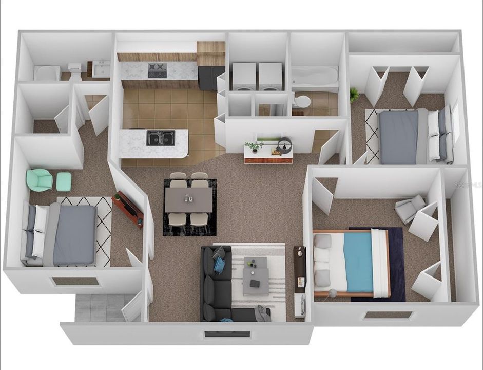 En Venta: $164,000 (3 camas, 2 baños, 1069 Pies cuadrados)