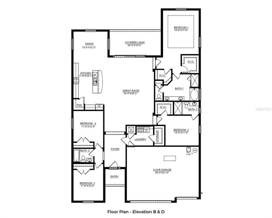 For Sale: $504,990 (4 beds, 3 baths, 2537 Square Feet)