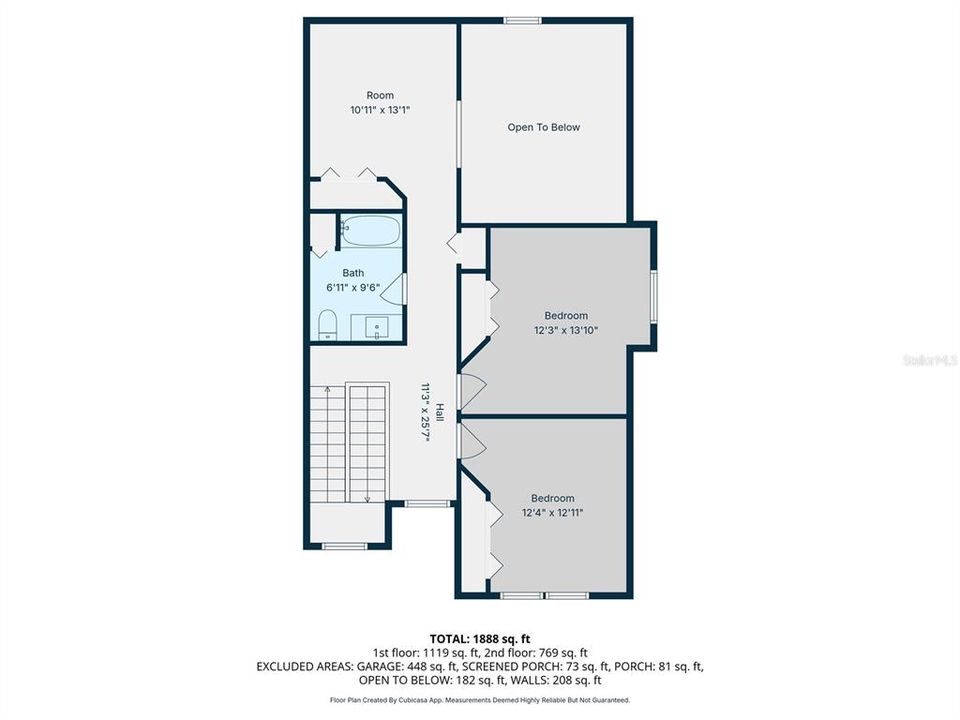 На продажу: $439,000 (3 спален, 2 ванн, 1875 Квадратных фут)