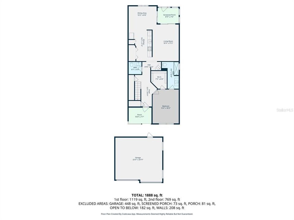 На продажу: $439,000 (3 спален, 2 ванн, 1875 Квадратных фут)