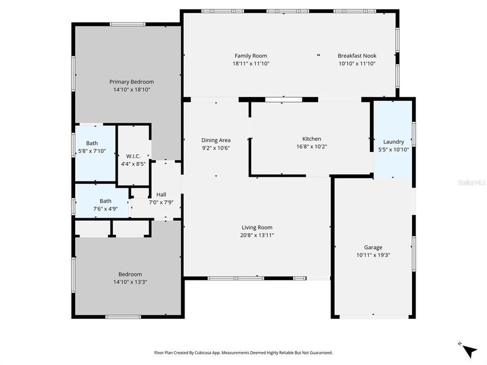 На продажу: $359,900 (2 спален, 2 ванн, 1647 Квадратных фут)
