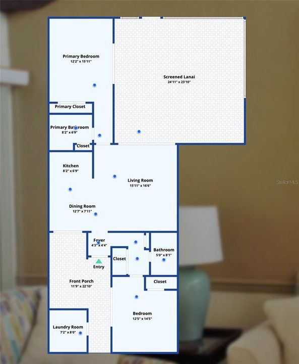 En Venta: $310,000 (2 camas, 2 baños, 1116 Pies cuadrados)