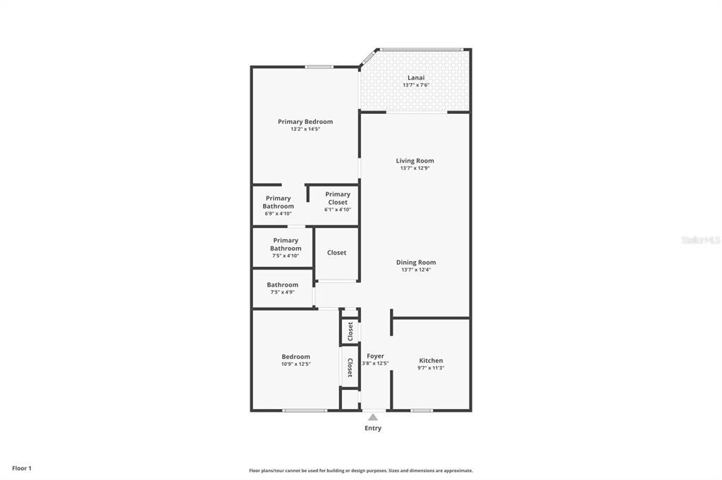 For Sale: $169,399 (2 beds, 2 baths, 1153 Square Feet)